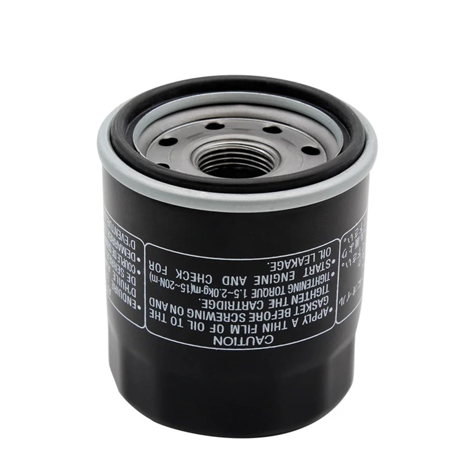 Filtr oleju motocyklowego do ZZR400 ZZR500 ZZR600 ZZR1400 ZG 1400 Concours ZXR250 ZXR400L ZXR400R ZXR 750 ZXR750R(Black 3)