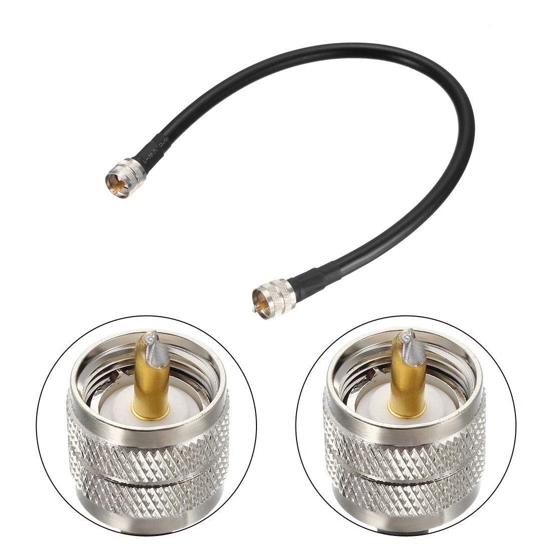 SO239 SMA CB Radio Extension Cable 1m 3.3ft Waterproof Jumper VHF UHF Female To SMA Male Coax Low Loss 8D-FB 11.1mm RF Coaxial Aerial Cable For Two Way Marine Amateur HAM Radio - View #11