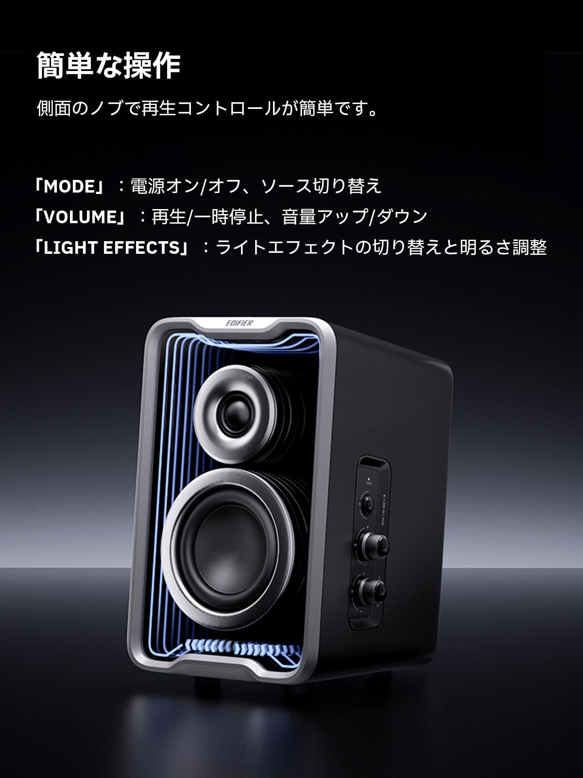 Amazon.co.jp: Edifier QR30 Speaker, Bluetooth 5.4, PC Speaker