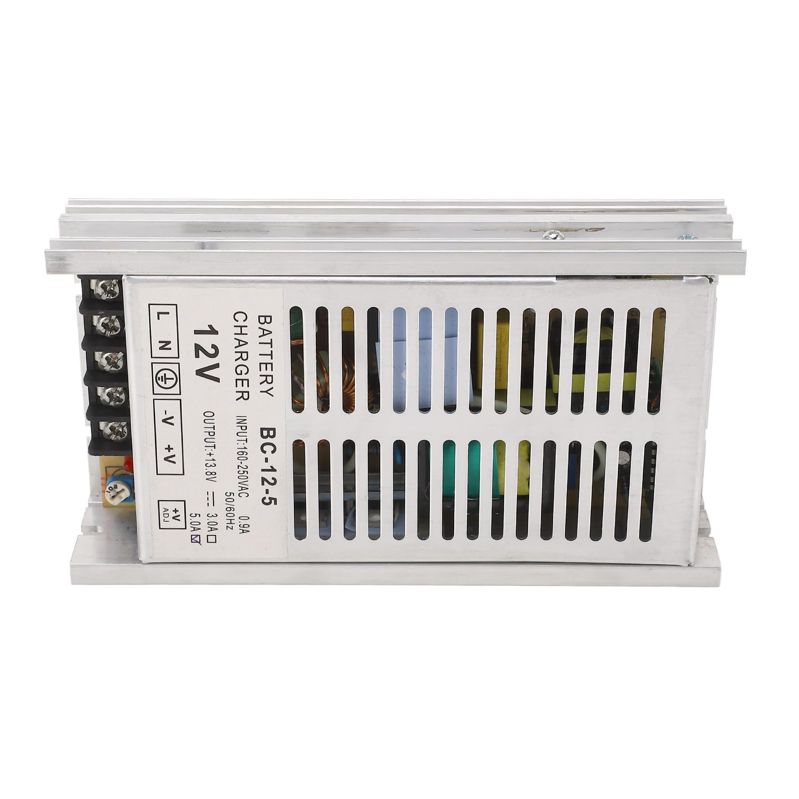 Cargador de Batería de Generador 12V 5A Salida CA 160-250V 0.9A Entrada Cargador de Grupo Electrógeno de Carga Flotante Automática