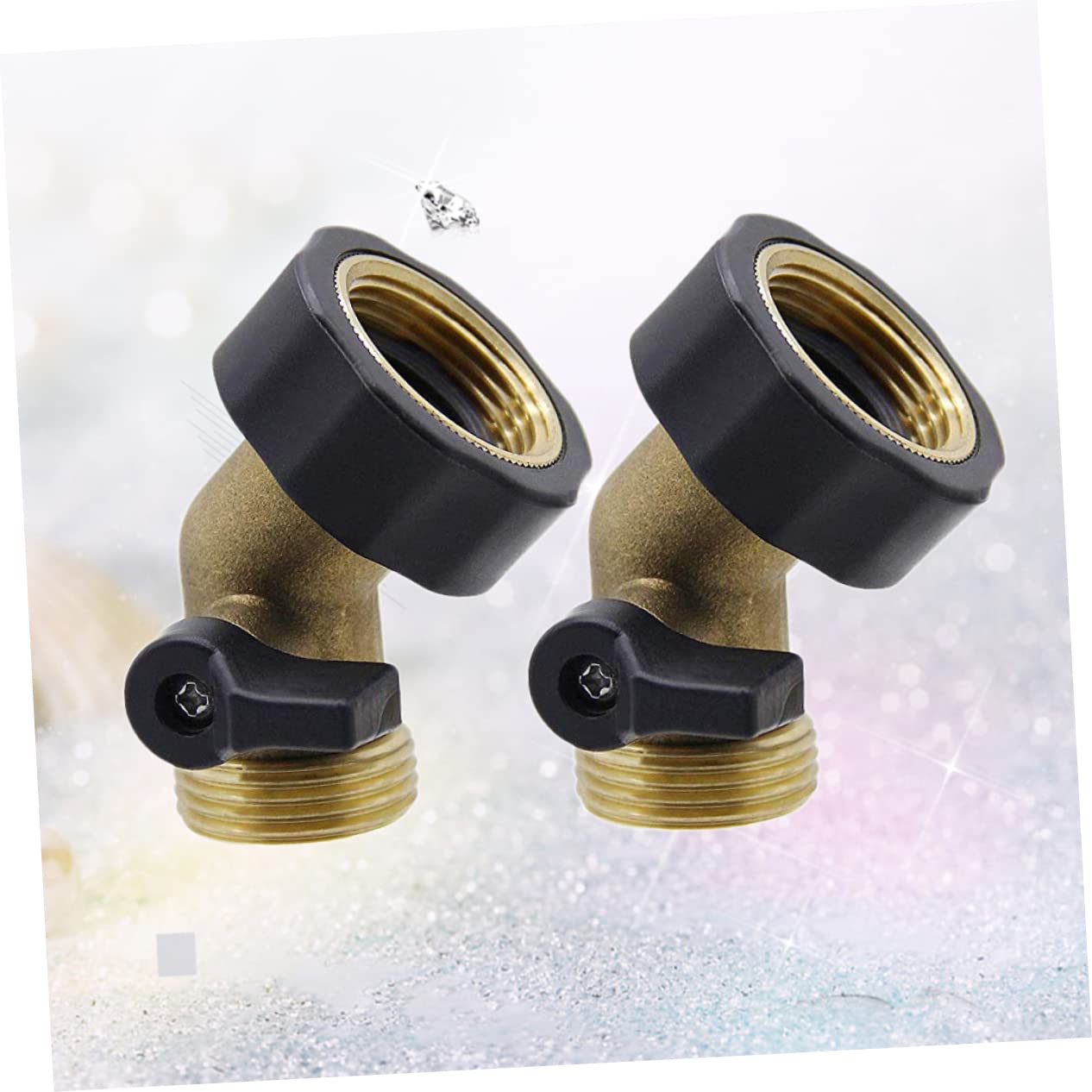 Adaptadores de grifo flexibles de rosca de hierro macho, juego de accesorios de conector de manguera, conectores de línea de aire, conectores rápidos, acoplador de aire y juego de enchufe, 2 piezas de