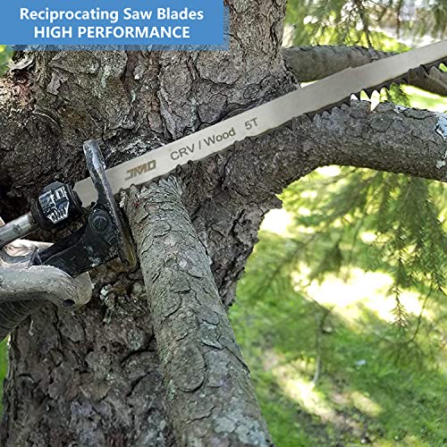 Aikensai 10 X S1531L 240Mm 5Tpi Wood Reciprocating Saw Blades Pruning Sawzall Blades For Fast Wood Cutting Sawzall Pruning Blades Compatible With Milwaukee Makita Dewalt Ryobi Etc #TOP4