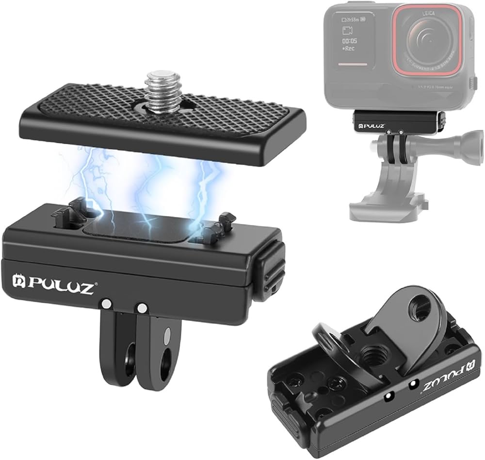 Amazon | PULUZ Insta360 Ace/Ace Pro用クイックリリースマウント CNC Amazon | PULUZ Insta360 Ace/Ace Pro用クイックリリースマウント CNC