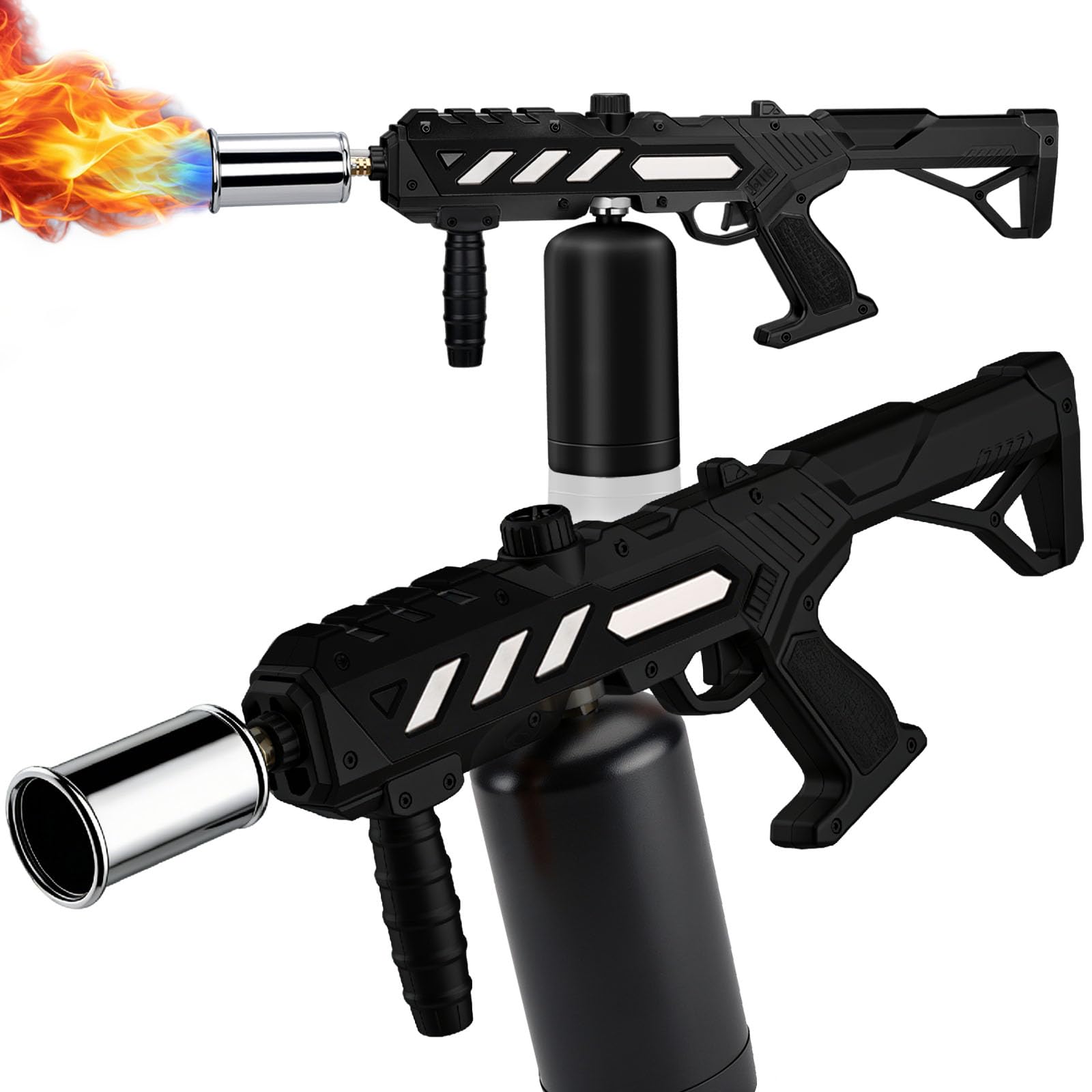 ARTFLAMM Propane Torch with Detachable Design – Adjustable Flame Blow Torch for BBQ, Searing Steak, Grilling, Campfires – Kitchen Torch for Charcoal Grills &amp; Camping (Tank Not Included)