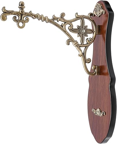 Miniatura 4 de Reloj de pared vintage de doble cara, reloj de pared redondo giratorio de 360, reloj de pared de metal industrial retro de doble cara, reloj