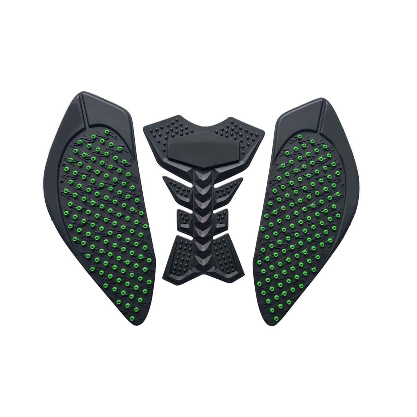 Für Kawasaki Für ZX6R Für ZX-6R 2009-2025 Motorrad Gummi Anti-Rutsch Aufkleber Tank Pad Schützende Seite Dekorative Stick Geeignet