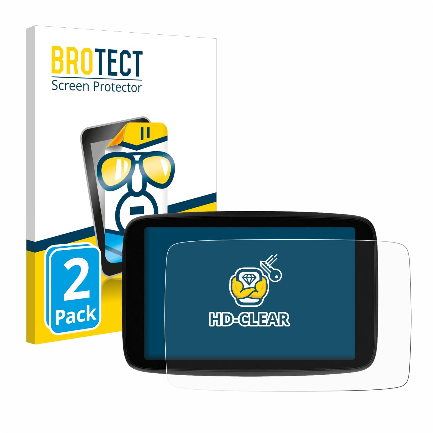 brotect Protection Ecran pour TomTom GO Expert Plus 7
