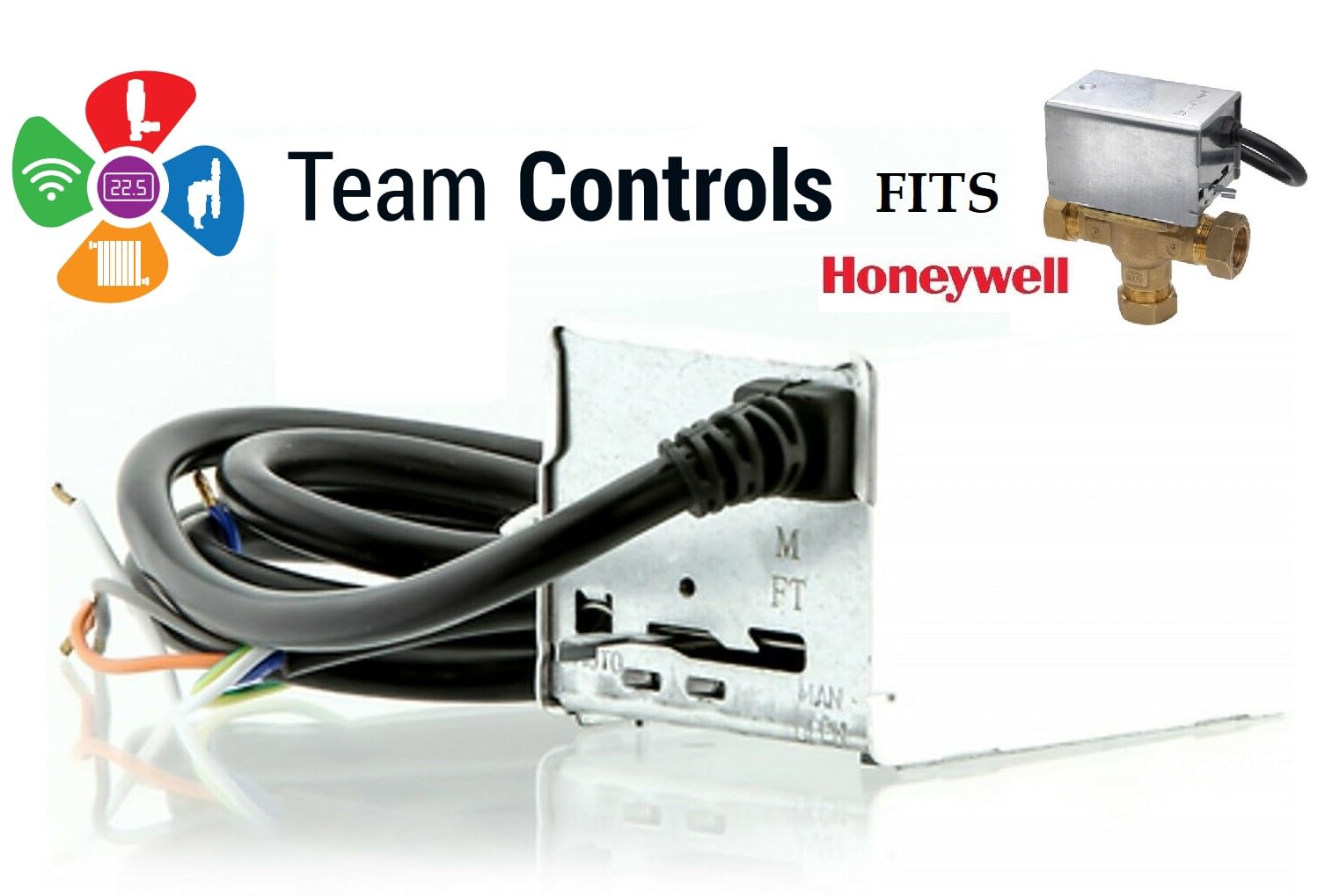 Team Controls Port Mid Position Actuator 22mm Or 28mm