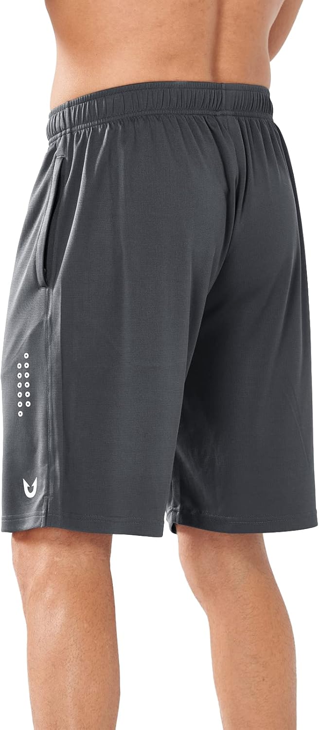 NORTHYARD Men's 5"/7"/10" Athletic Basketball Shorts Workout Gym Quick Dry Shorts Lightweight Mesh Running Shorts Tennis - Image 2