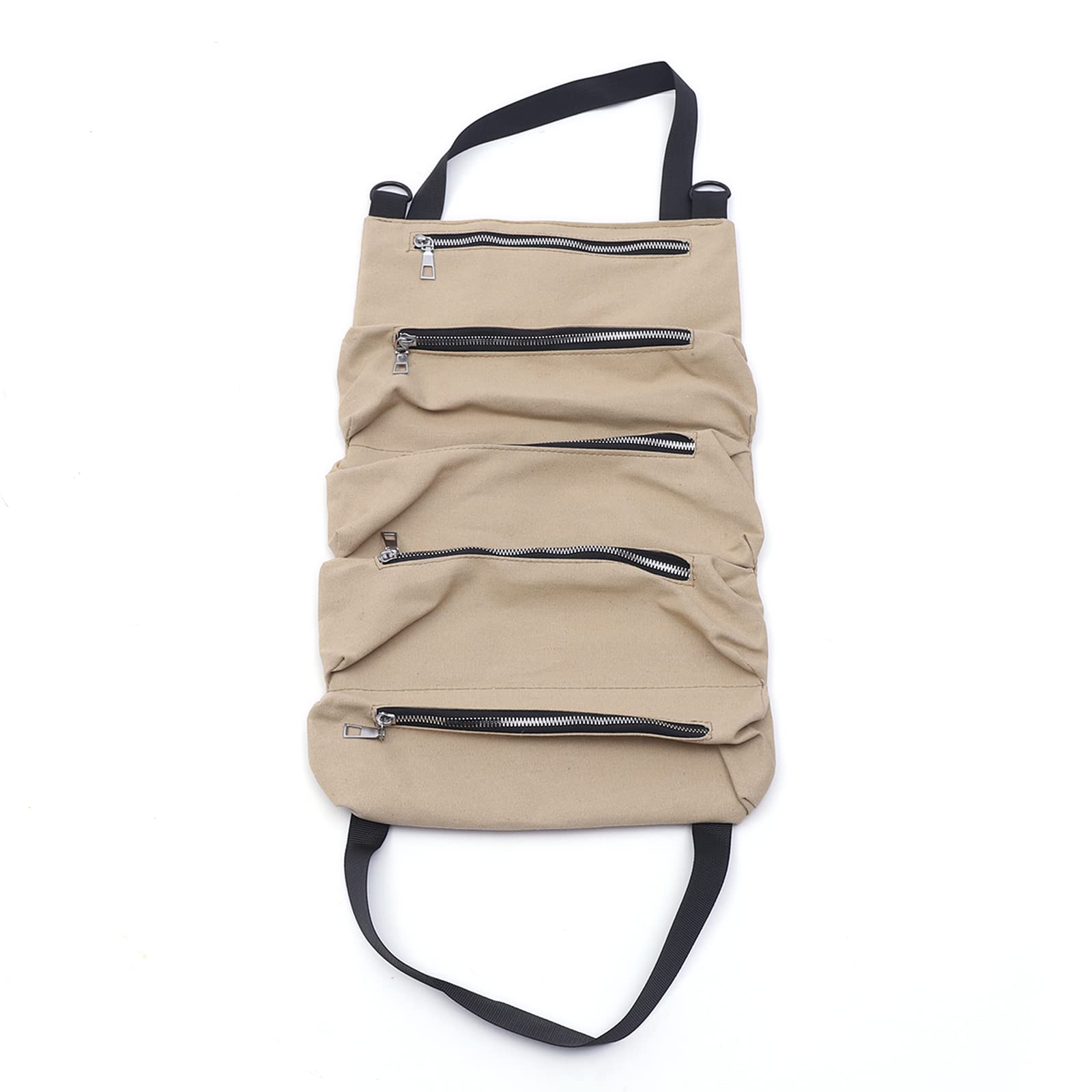 Roll Up Tool Bag Wrench Organizer Tool Pouch Tool Roll Organizer Mechanic Tool roll bags With 5 Tool