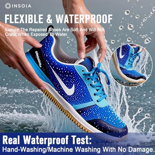 Shoe Glue Sole Repair Kit, Heavy Duty Shoe Adhesive, Waterproof, Flexible, Clear-Drying for Sneakers, Boots, Leather, Rubber, Canvas and More - Dries Within 24 Hrs3