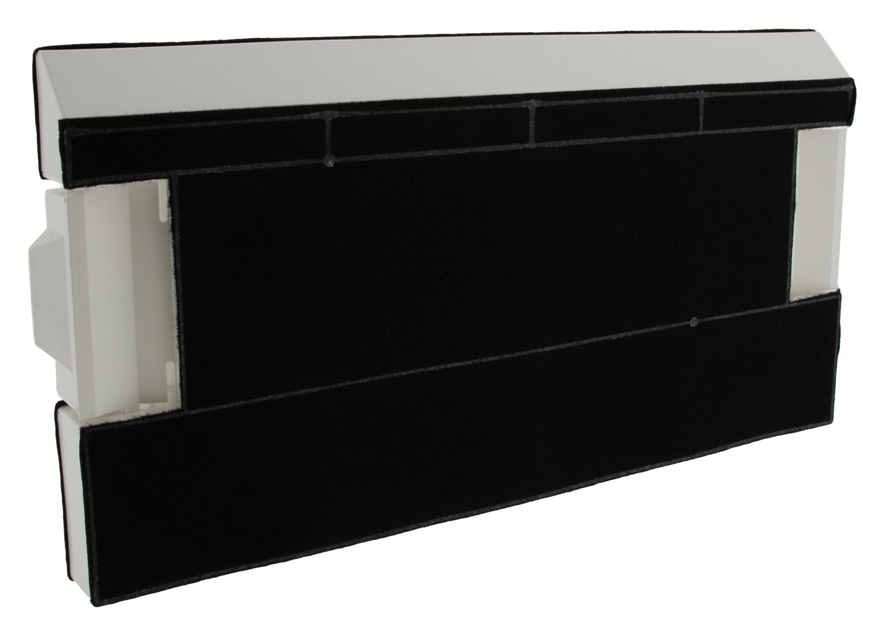 Lot de 4 filtres à charbon actif compatibles avec les hottes aspirantes Constructa CZ5144X5 - Filtre de rechange pour hotte aspirante - Filtre anti-odeurs