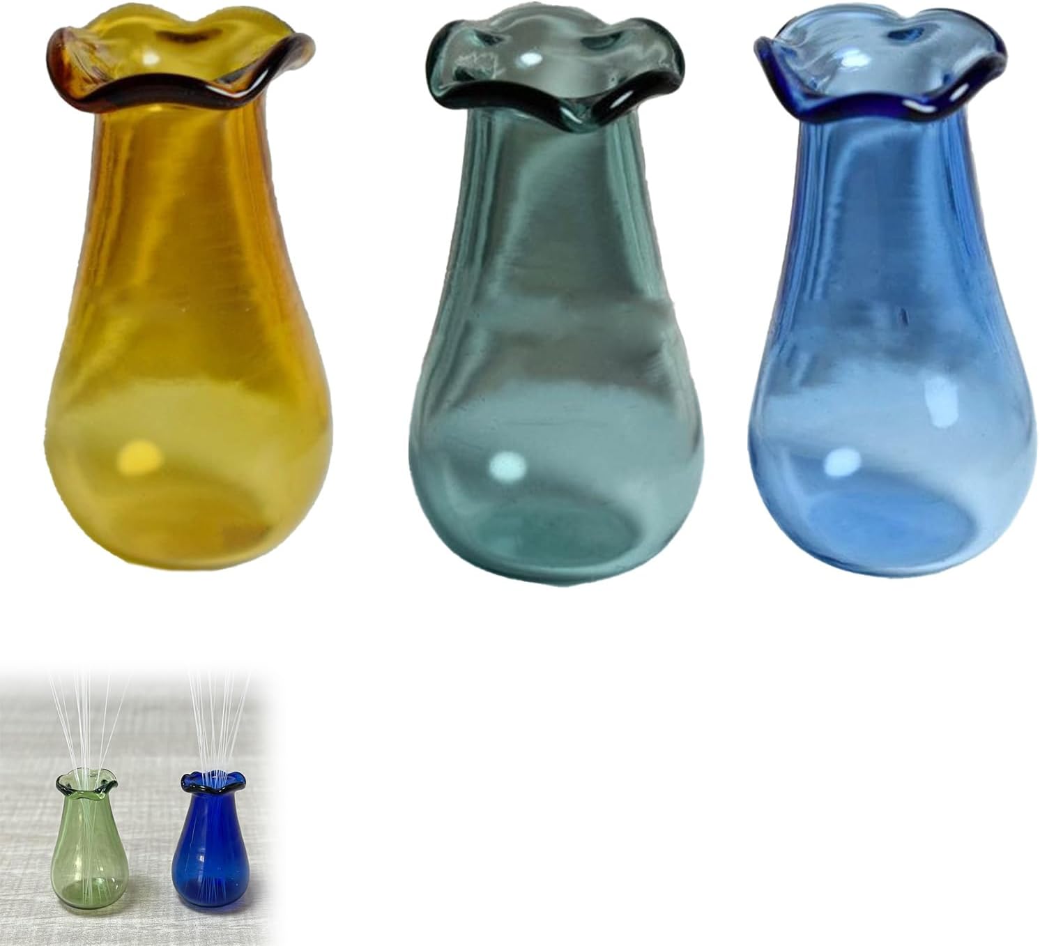 Cat Whisker Vase, Tiny Vase for Cat Whisker, Miniature Vase