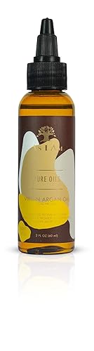Miniatura 1 de As I Am Pure Oils - Aceite de argán virgen de 2 onzas aceite de arggania espinosa 100 virgen y puro impregnado con tocoferoles ácidos grasos y