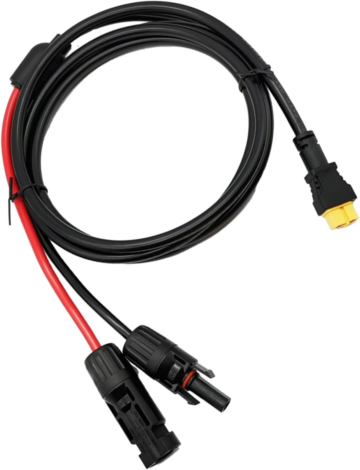 16AWG Solar Connector to Cable to Female Extension Power for Panel, Batteries Batteries