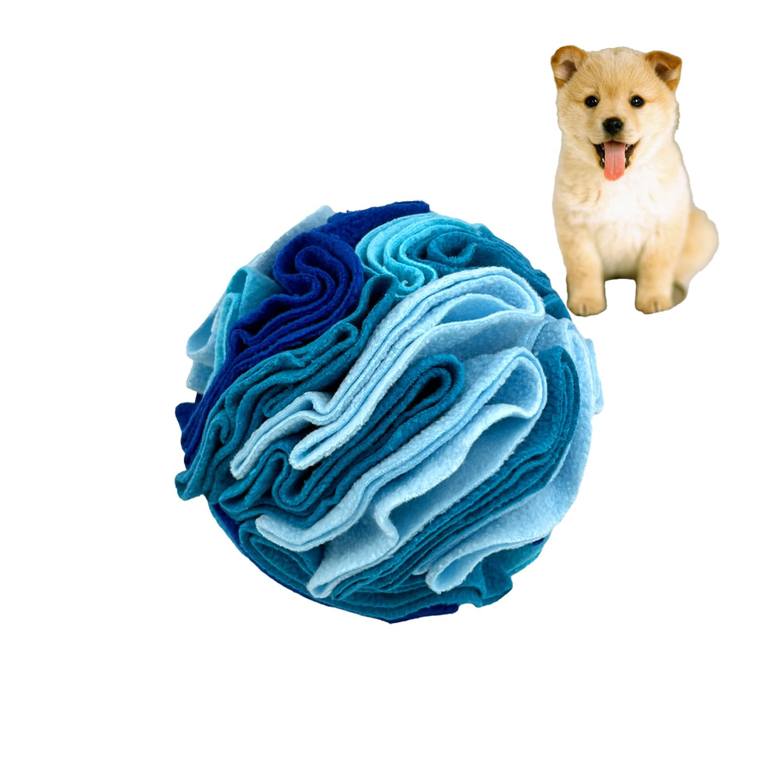Dog Snuffle Ball Dog Treat Toys Interactive Sniff Ball Dog Enrichment Snuffle Ball Dog Puzzle Feeder for Exercise