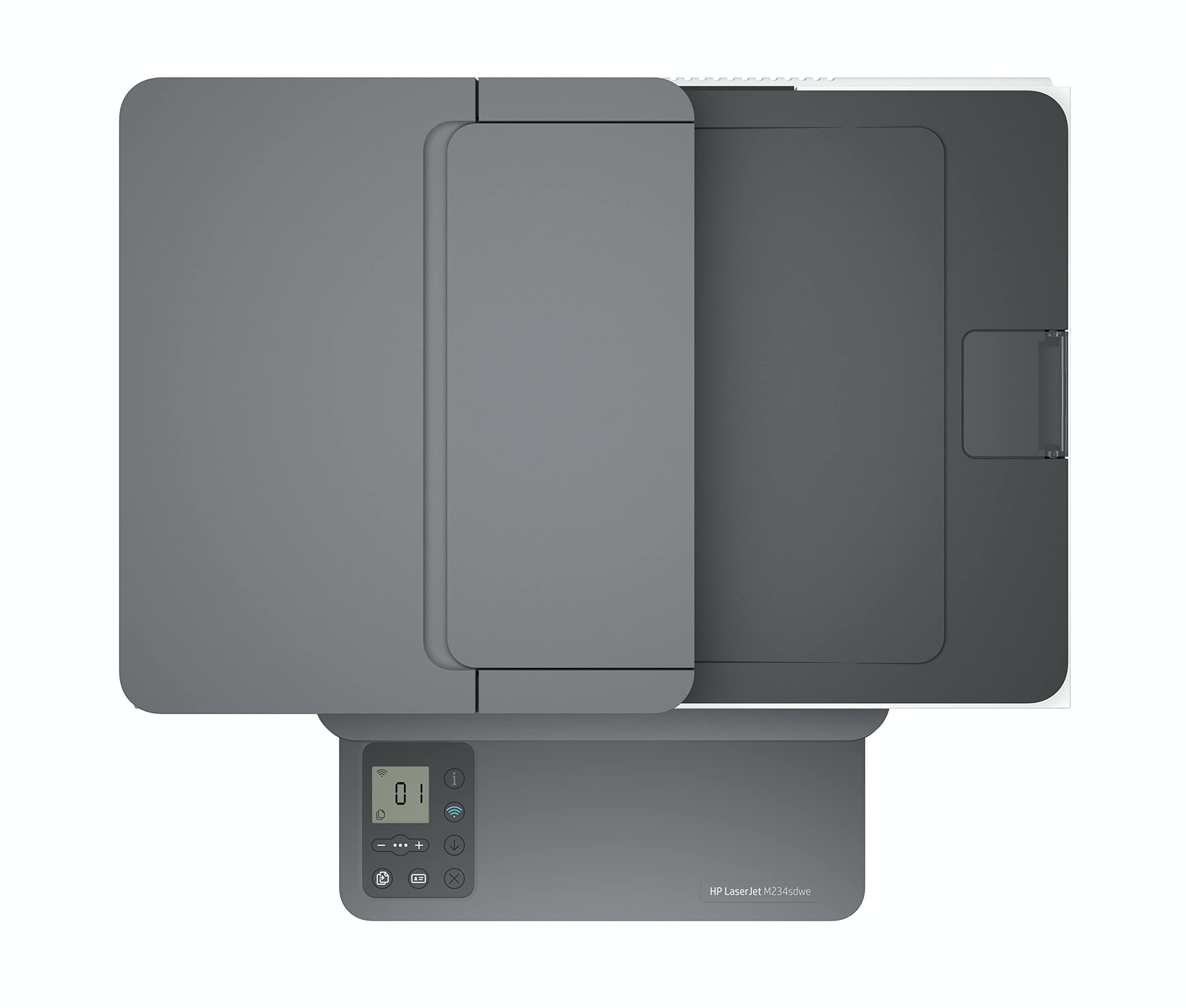 HP LaserJet MFP M234sdwe Multifunktionslaserdrucker, 6 Monate gratis drucken Instant Ink inklusive, Drucker, Scanner, Kopierer, Vorlageneinzug, WLAN, LAN, Duplex, Airprint