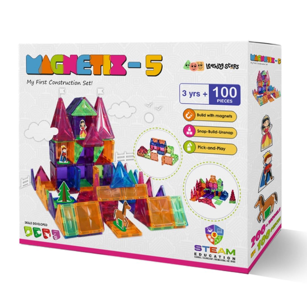 Zephyr Learning Steps Magnetix - 5 My First Construction Set-image-29