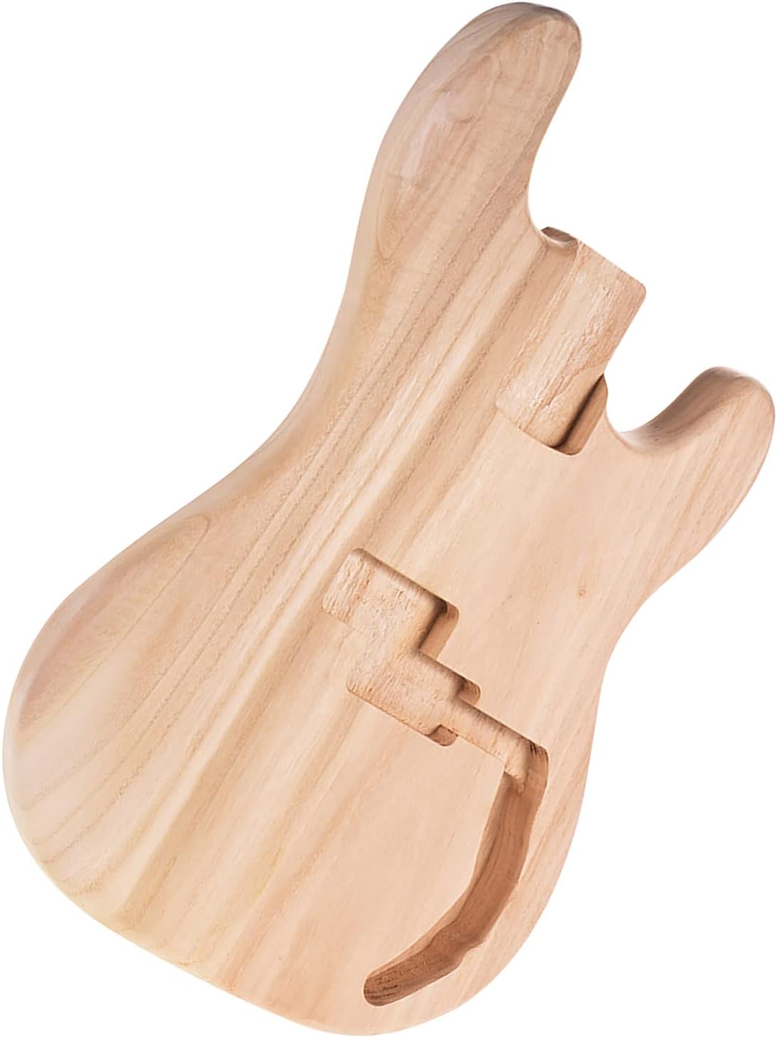 MOWEO T02 Unfinished Electric Guitar Body Sycamore Wood