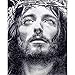 HKKY 5D DIY Diamond Painting Christian Jesus Full Round Paste Drill Round Diamonds Embroidery Fashion Home Decor (20X25 cm)