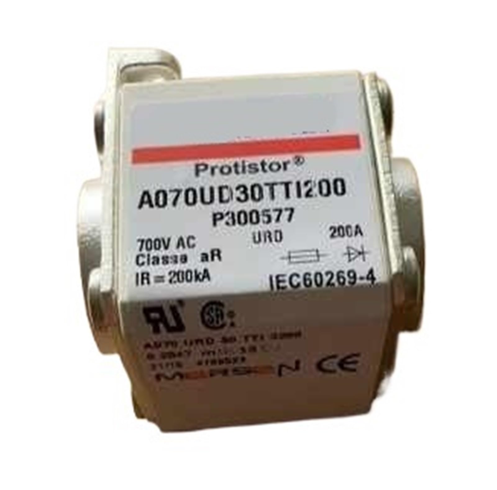 Fusibles A070UD30TTI160 ultra-rapides pour sécuriser les variateurs industriels