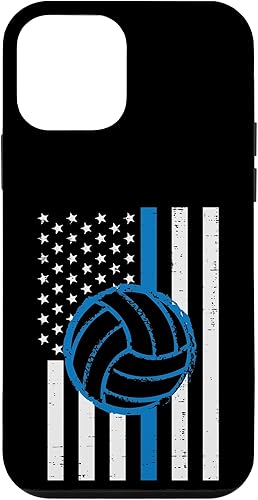 Miniatura 16 de US Flag Blue Line Volleyball Vintage Patriotic Police Cop Case for iPhone 17