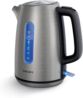 فيليبس غلاية كهربائية، 1.7 لتر، 2200 واط، رمادي، HD9357