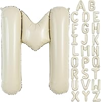 Vista 37 de TONIFUL Globo blanco crema de 40 pulgadas con números grandes del 0 al 9 (cero nueve), decoraciones de fiesta de cumpleaños, sesión de fotos