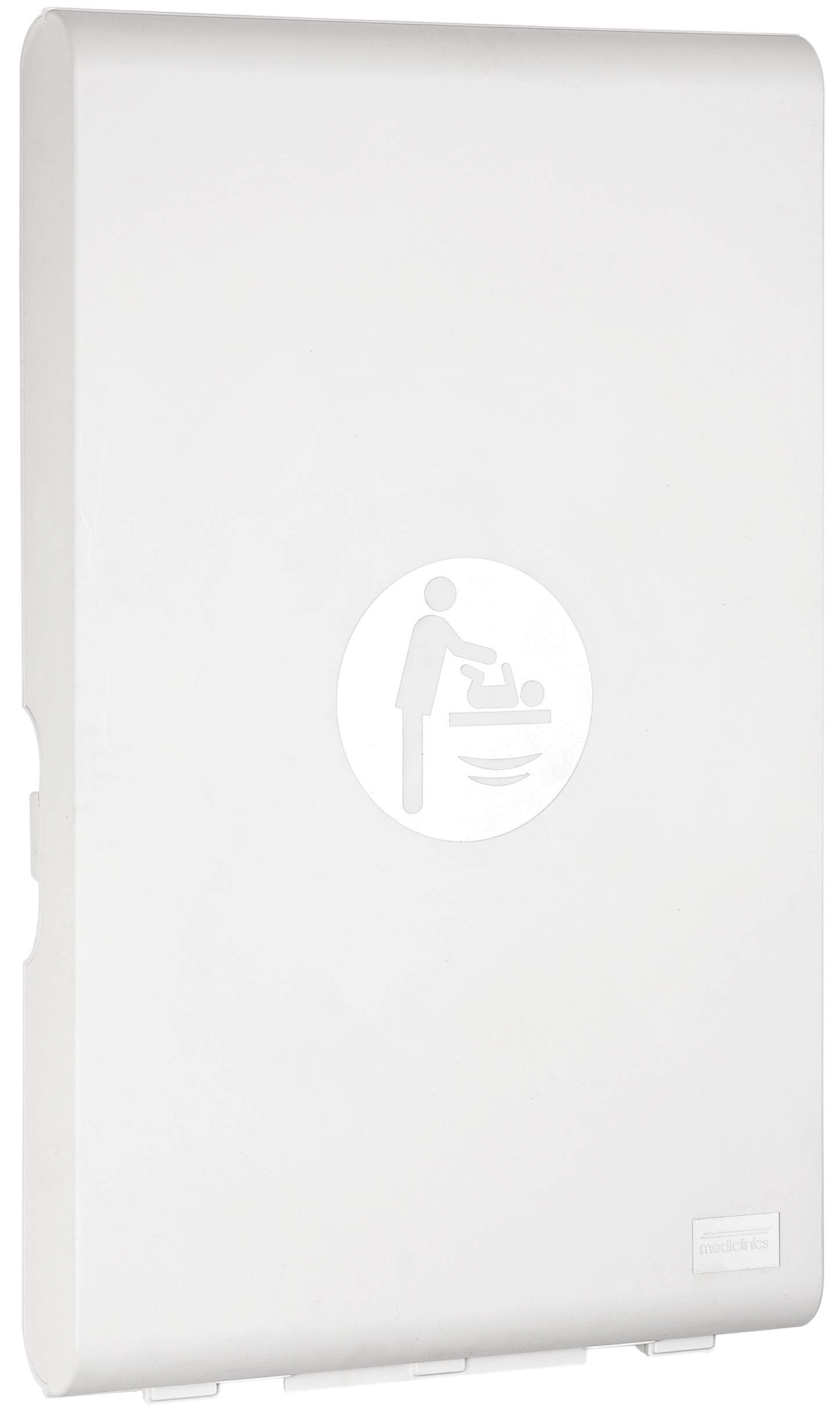ALLCARE 14316 Mediclinics CP0016VCS - Cambiador de bebé (acero inoxidable, vertical)