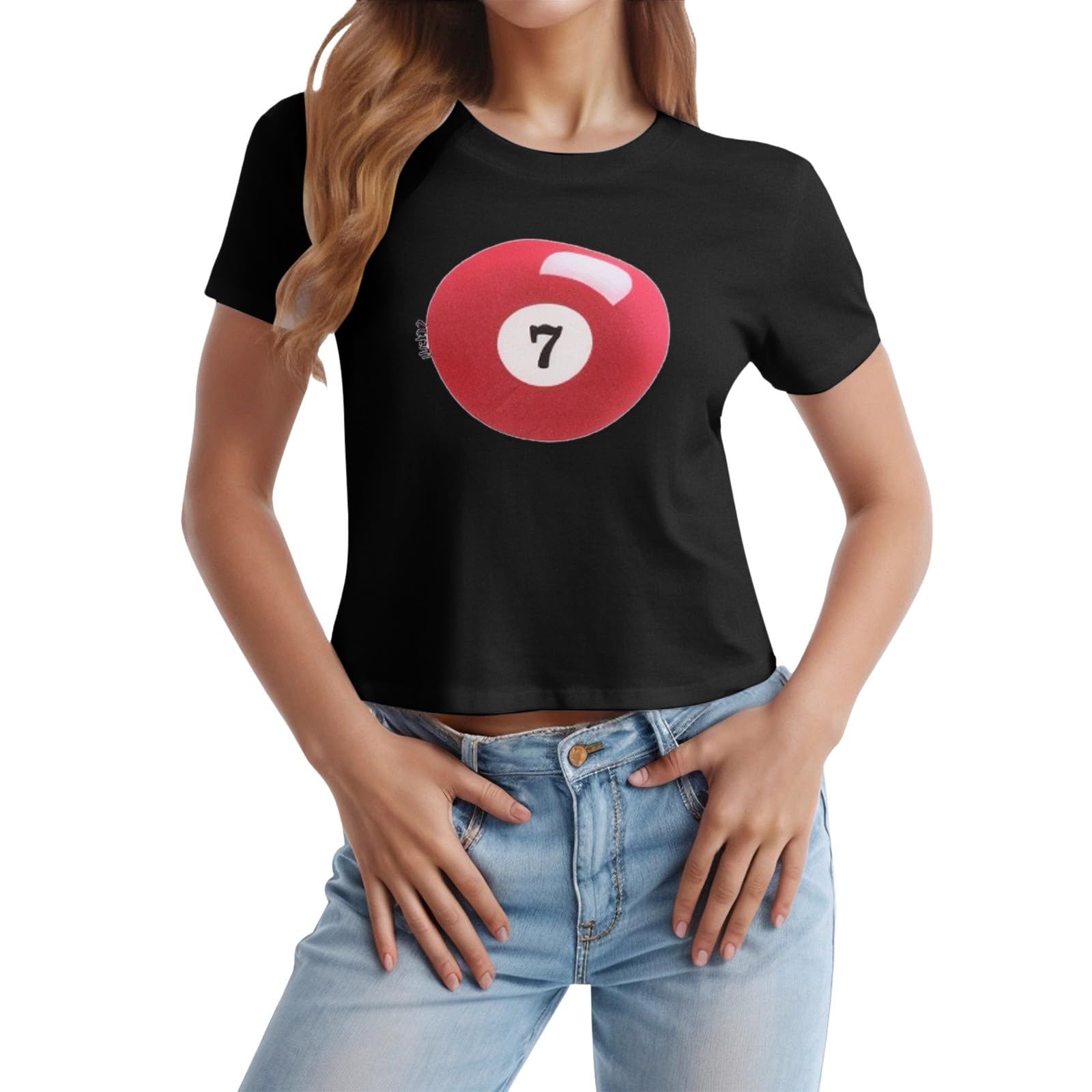 Chemise Vintage Femme Style Années 90/2000 - T-shirt Graphique Manches Courtes, Look Rétro Mignon - 7