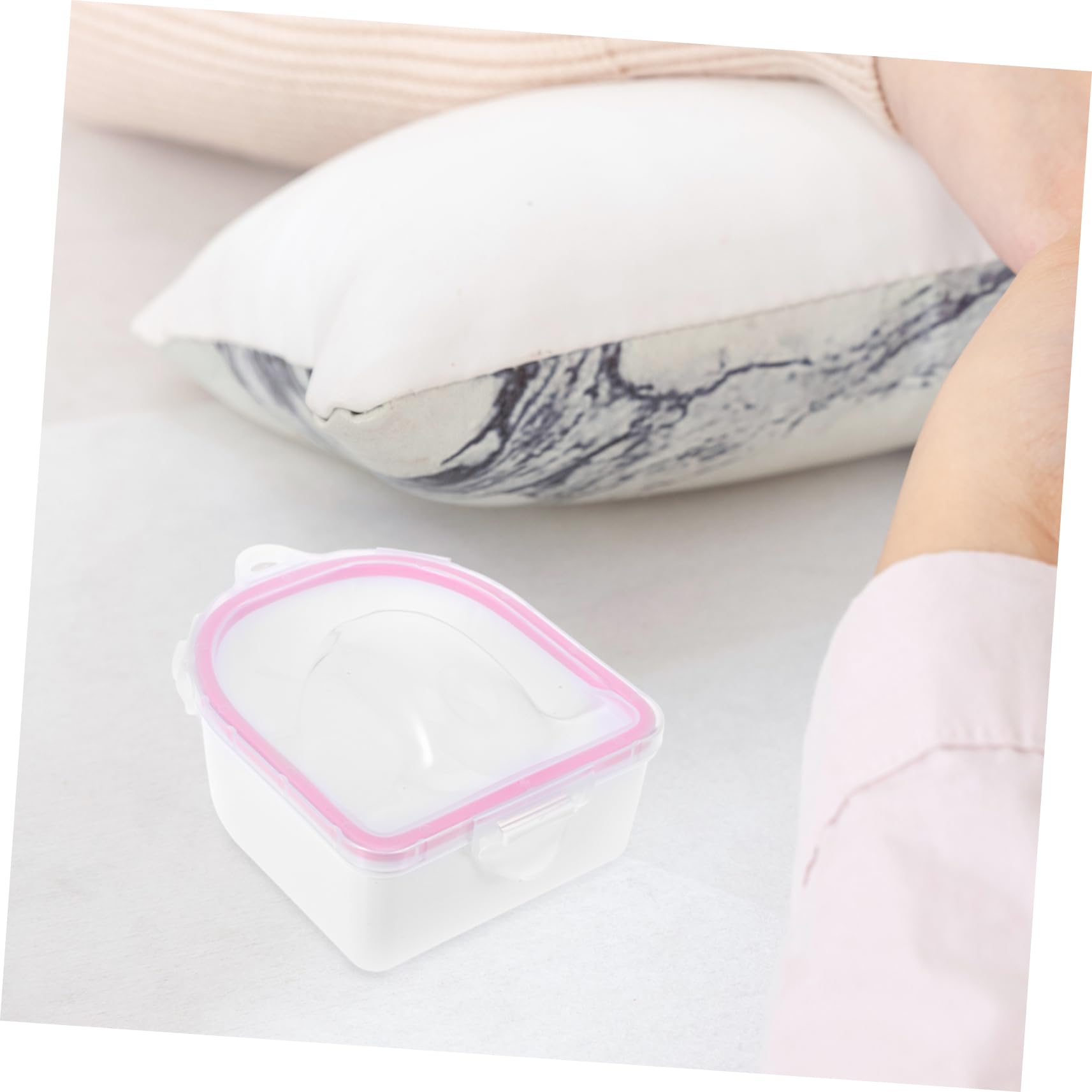 Healeved 5sätze Manikürebowl Mit Teilen Dual-layer Manikürebowl Für Handpflege Und Nagelpflege Für Salon Und Heimgebrauch Inkl Maniküre-werkzeuge