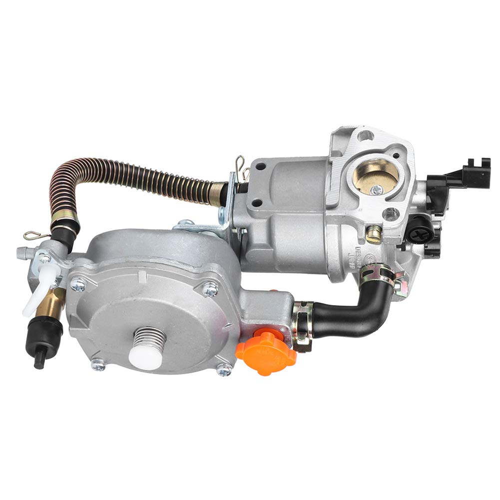 Carburador de combustible dual generador Reemplazo del carburador LPG NG Kit de conversión 2.8KW GX200 170F Carburador de estrangulador manual GX160 2KW 168F