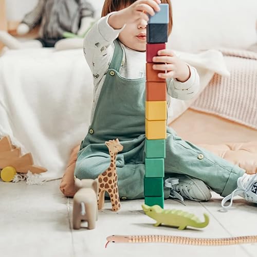 Miniatura 4 de BESPORTBLE 8 piezas sin terminar serpientes de madera natural sin pintar flexible serpiente animal modelo manualidades juguetes para niños