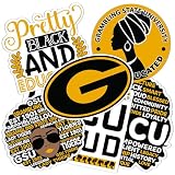 Desert Cactus Grambling State Tigers Sticker Car Decal (T2-HBCU C)
