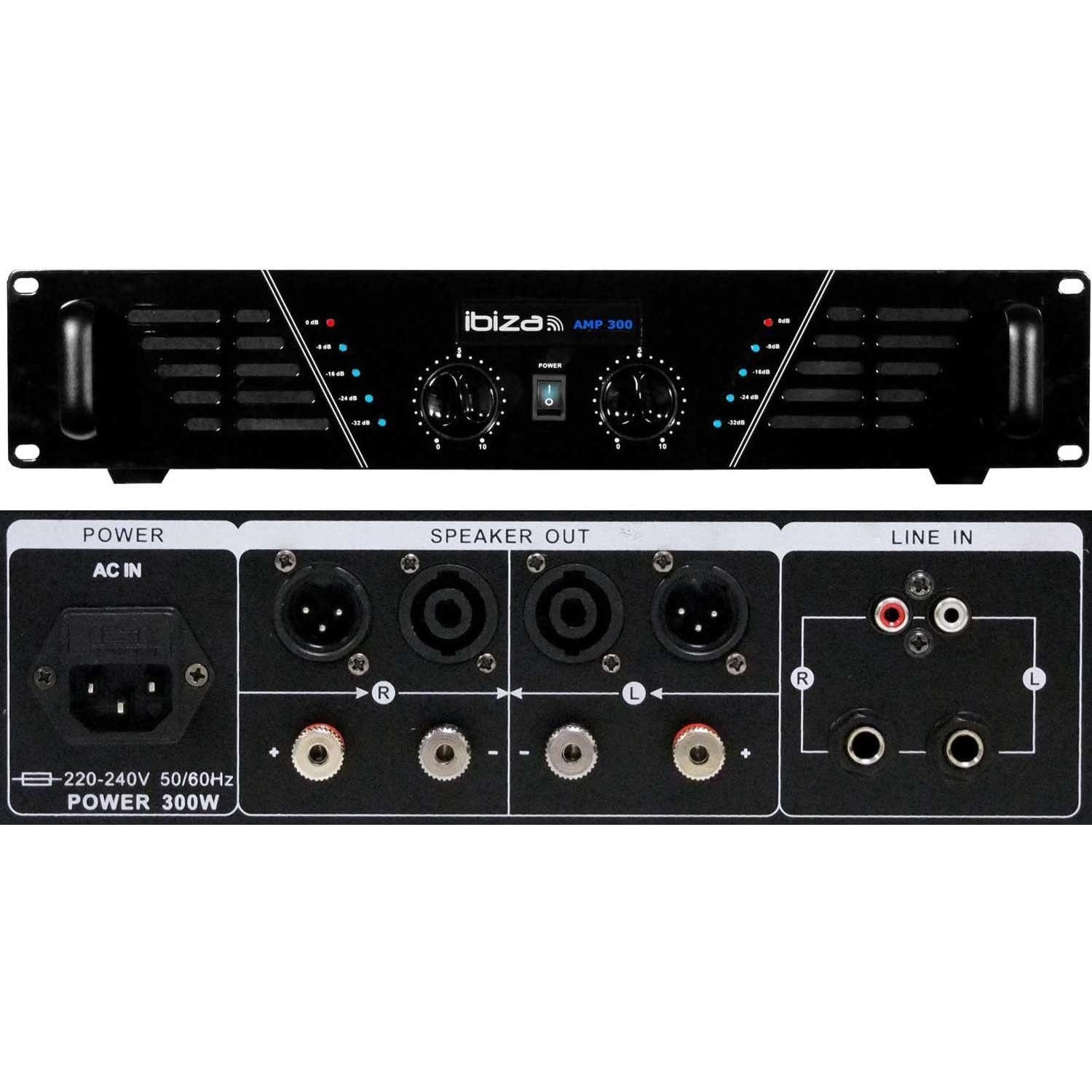 Pack sono 480W + table de mixage + 2 HP + mic