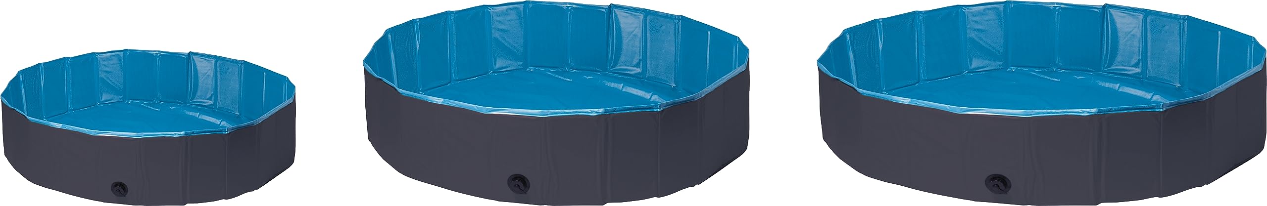 Flamingo Piscine pour Animaux - 120CM - Antidérapant à l'interieur - avec Bouchon verrouillable - matériau très résistant