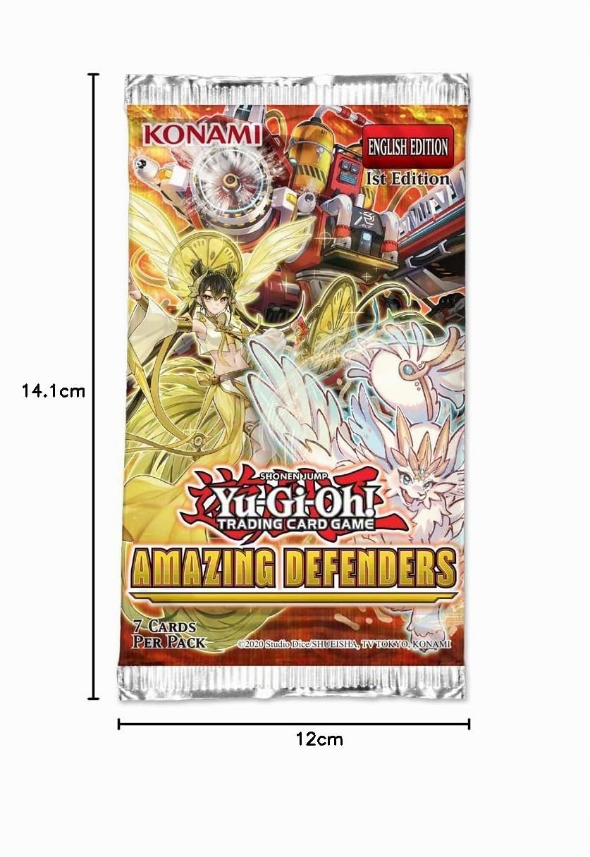 Yu-Gi-Oh! Amazing Defenders - Jeu de Cartes à Collectionner - 600 Cartes - 24 Boosters - Homme