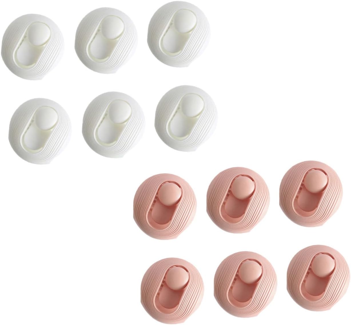 PRETYZOOM Mattress Gripper Clips Quilt Cover Holder Reusable Duvet Pins No Needle Random Color