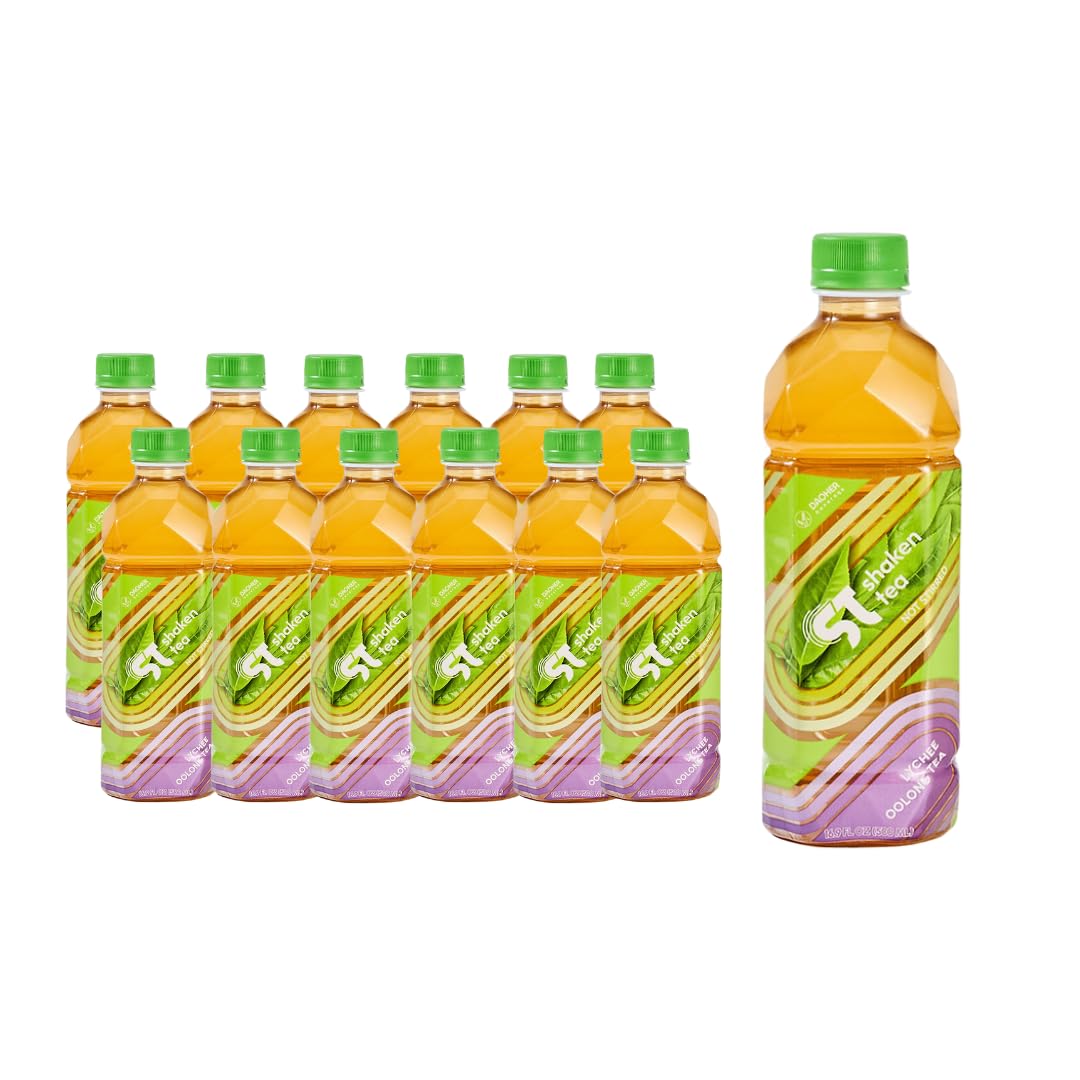 Amazon.com : Shaken Lychee Oolong Tea – Real Leaf Brewed Iced Tea