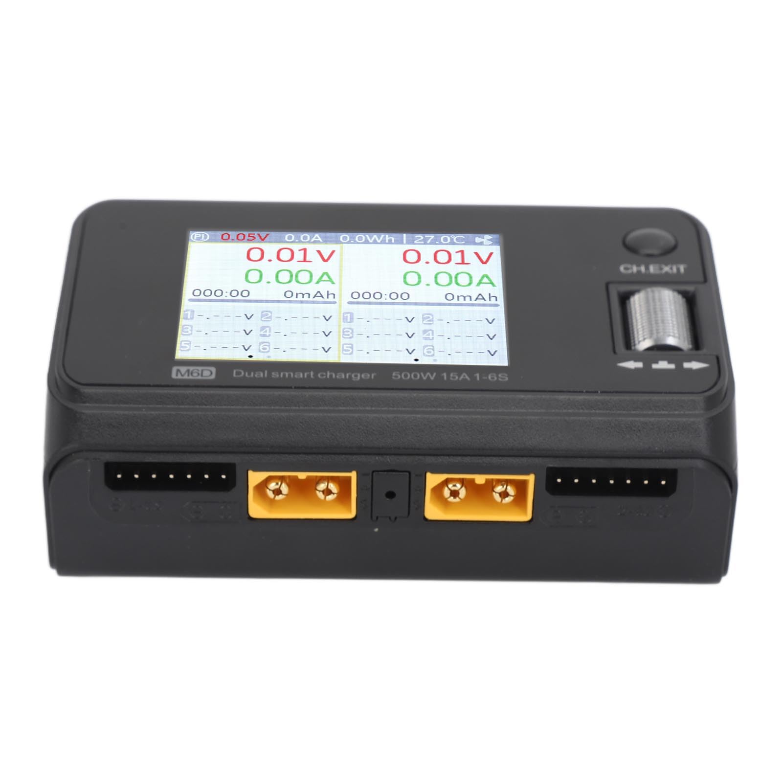Caricatore con Uscita a Doppio Canale con Display LCD da 2,4