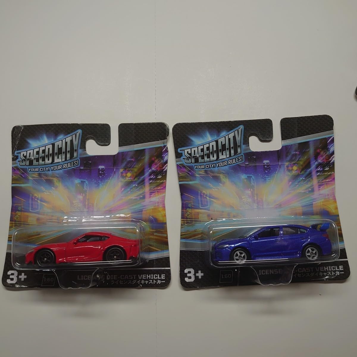 Hot Wheels ミニカー スバルとミツビシ 15台セット Amazon.co.jp: WELLY ウェリー スピードシティ 5台セットC スバル