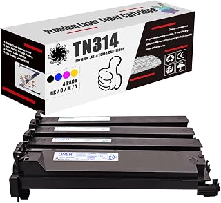 Substituição De Compatível Para Konica Minolta TN314 Alto Rendimento De Cartucho De Toner (com Chip)，trabalho Para Konica Minolta Bizhub C353 C7720 C7721 Impressoras Combo Pack