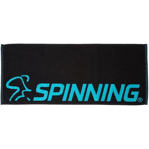 Spinning, Towel, Black and Blue