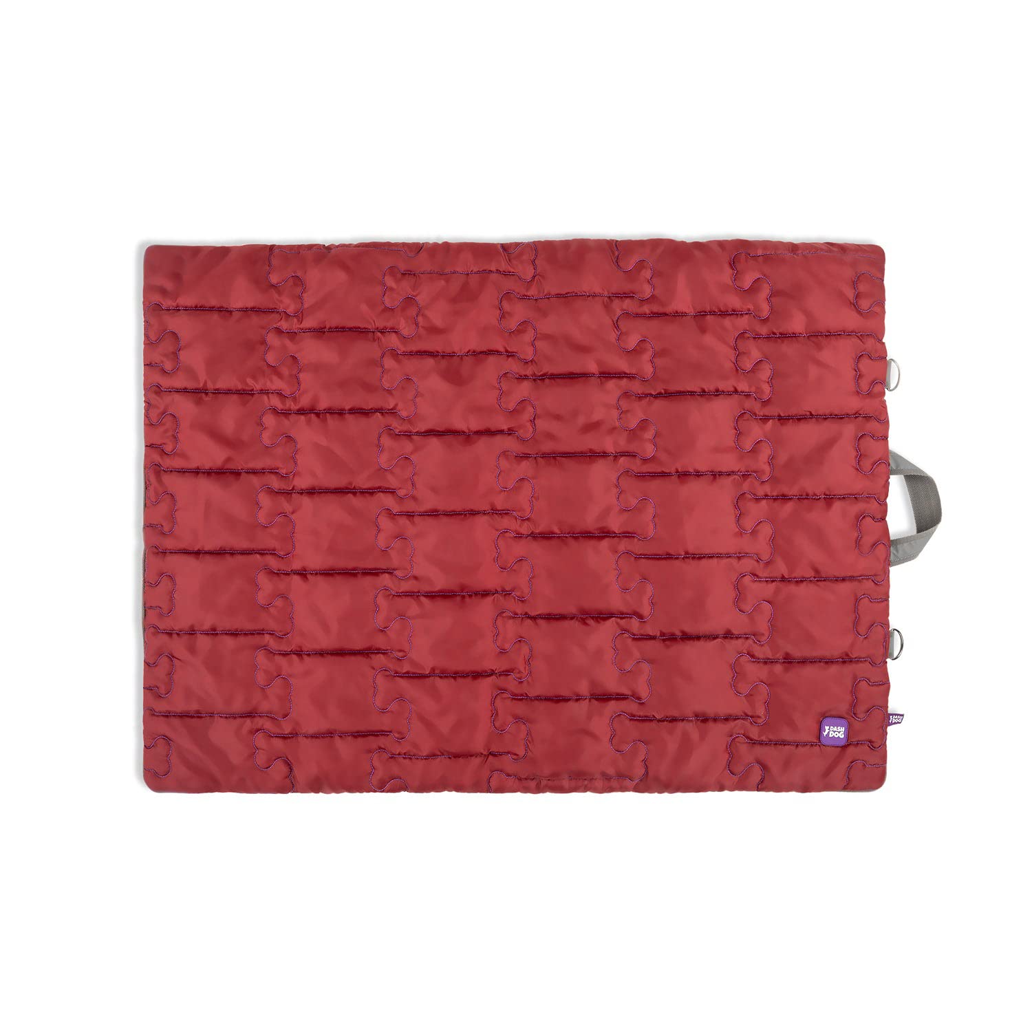 Heads Up For Tails Dash Dog On-The-Go Reversible Outdoor Dog Mat (L, Maroon & Grey) (B0C2HJ9HW4) Amazon Price History, Amazon Price Tracker