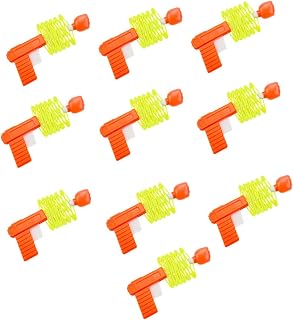 Toyvian 10 Peças Pistola De Boxe Telescópica Elástica Pistola De Esguicho Pistola De Brinquedo De Mola Crianças Atirador Truque Brinquedo Jogar Brinquedos De Água Brinquedos De Luta De