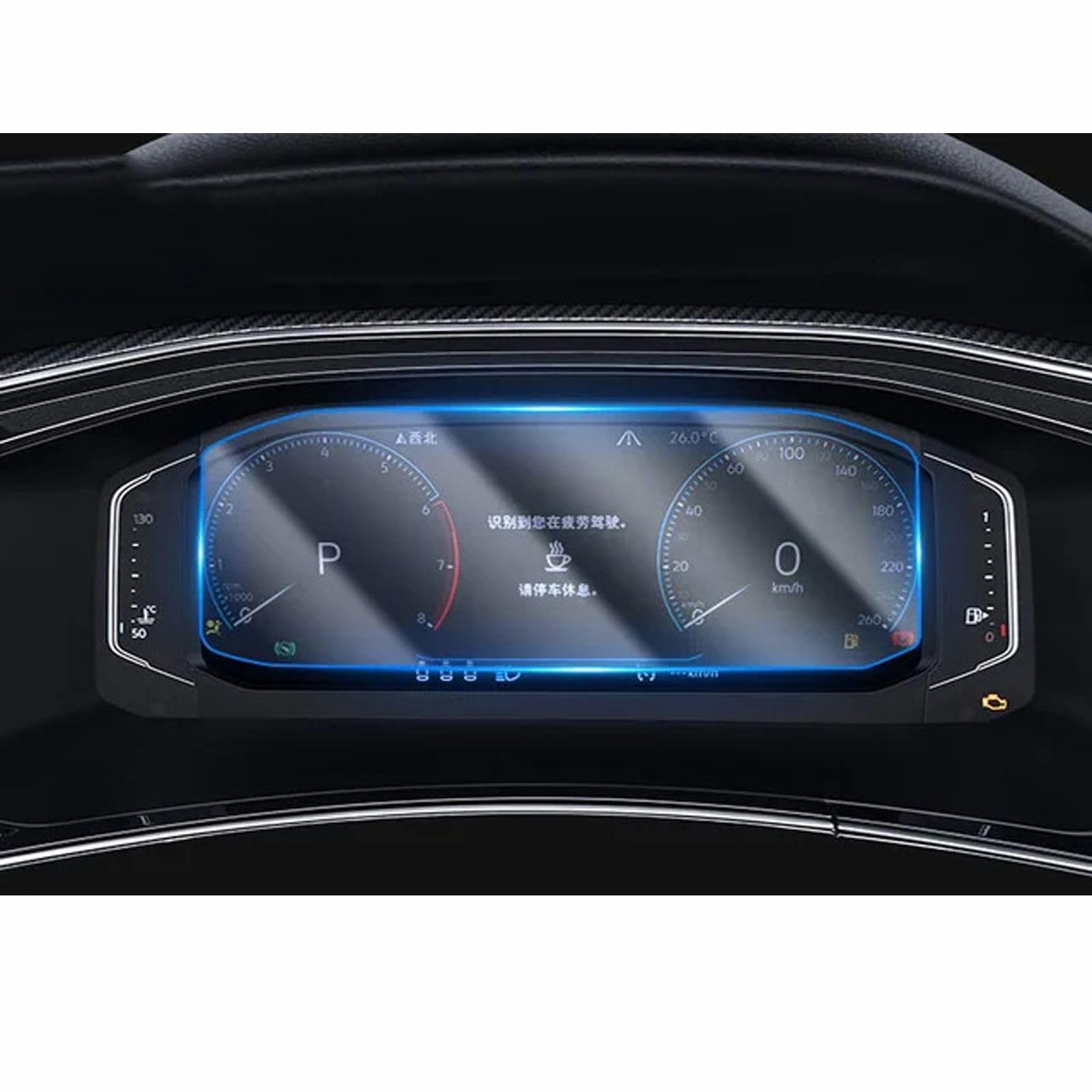 Pellicola Protettiva in Vetro temperato per Console Centrale per Auto, Pellicola Protettiva per VW Arteon 2020-2023