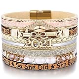 Graduation Gifts for Her 2021, College High School Graduate Inspirational Bracelets Jewelry Presents...