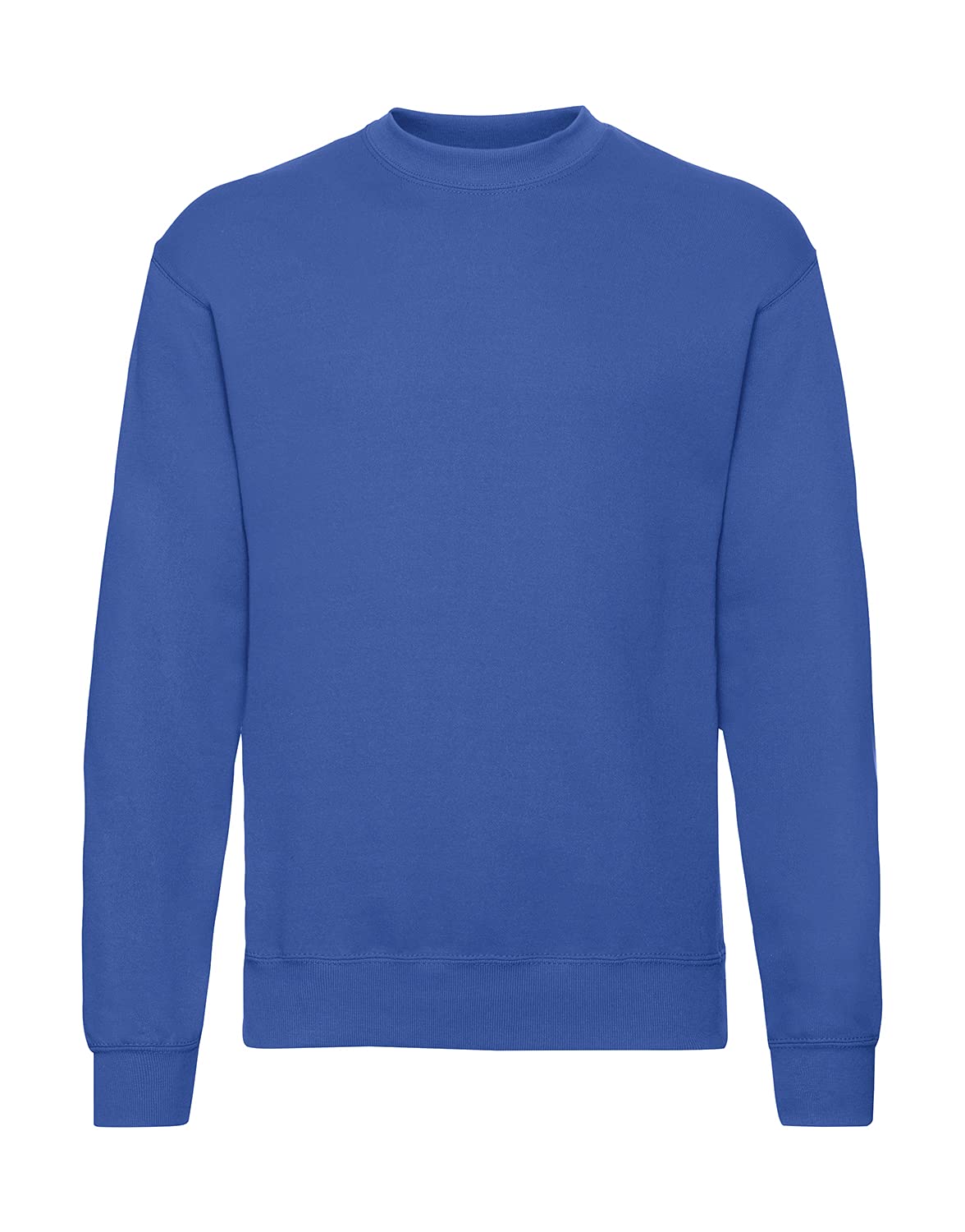 Fruit of the Loom Men's Classic Set-in Sweat Sweatshirt, royal blue, L