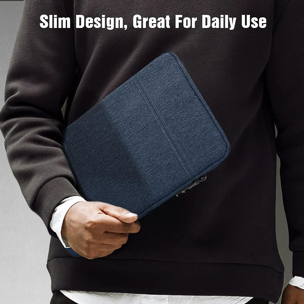 TiMOVO 8-9 Inch Tablet Sleeve Case for All-New iPad mini 7 (A17 Pro, 2024), iPad mini 6 (8.3-Inch, 2021), iPad mini 5/4/3/2/1, Portable Protective Bag with Pockets for iPad mini, Space Gray - Image 5