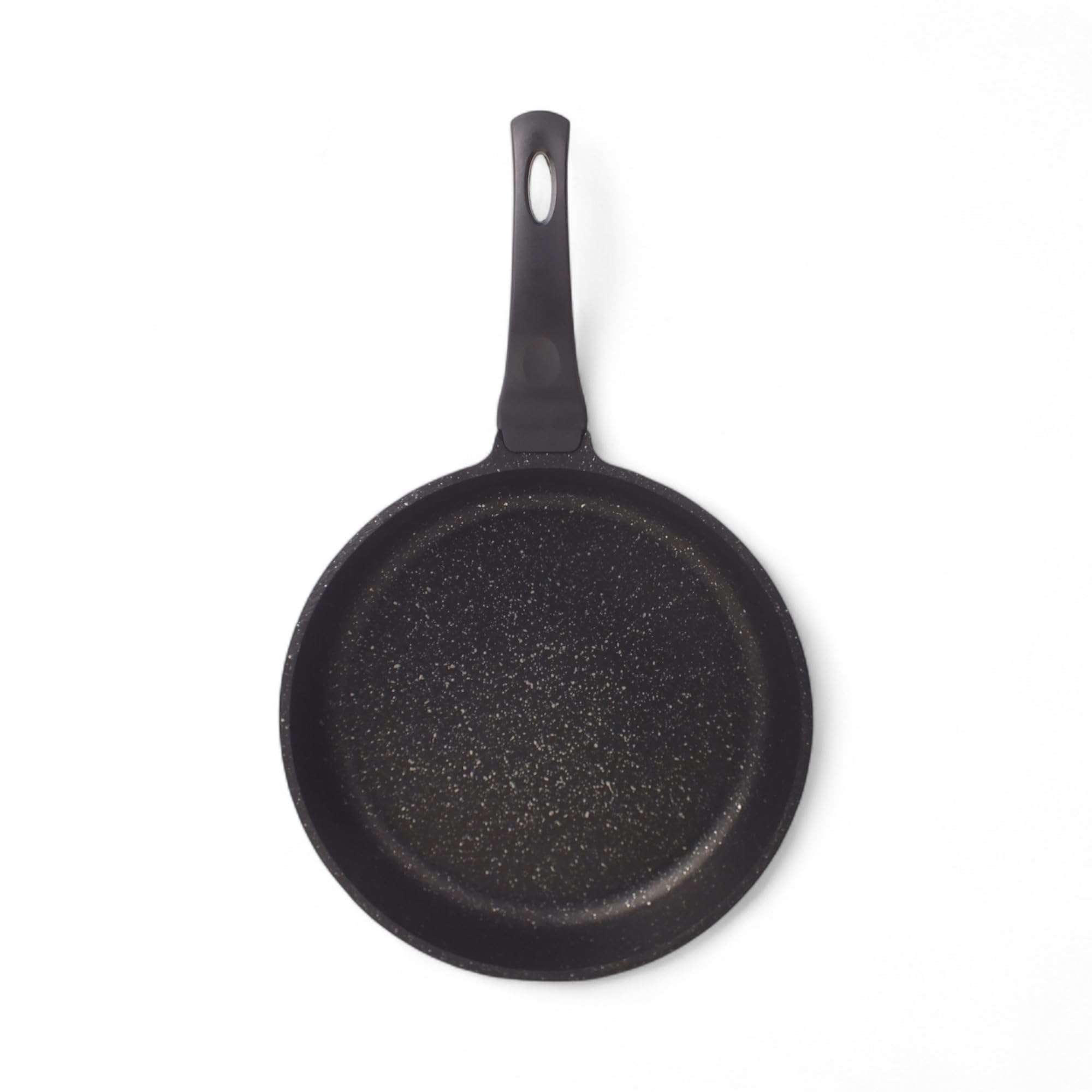 Deconox Alüminyum Döküm Kızartma Tavası | 6mm Kalınlık, Tek Saplı Yapışmaz Yüzey | Eşit Isı Dağılımı | Sağlam ve Dayanıklı Yapı | 28cm ve 24cm Boyut Seçenekleri (24 CM)
